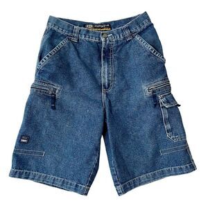 Vintage OTB One Tough Brand Shorts Jean Skater Long Shorts Size 18 Boys …